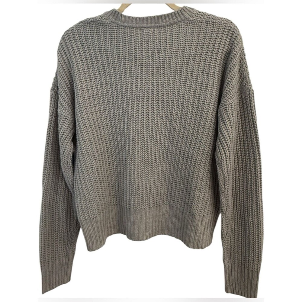 Ardene Basic Collection Long Sleeve Gray Crewneck Pullover Sweater. Medium. NEW. - Picture 2 of 8